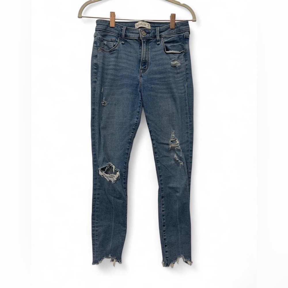 Women’s Abercrombie & Fitch Mid Rise Skinny Ankle Jeans size 4R